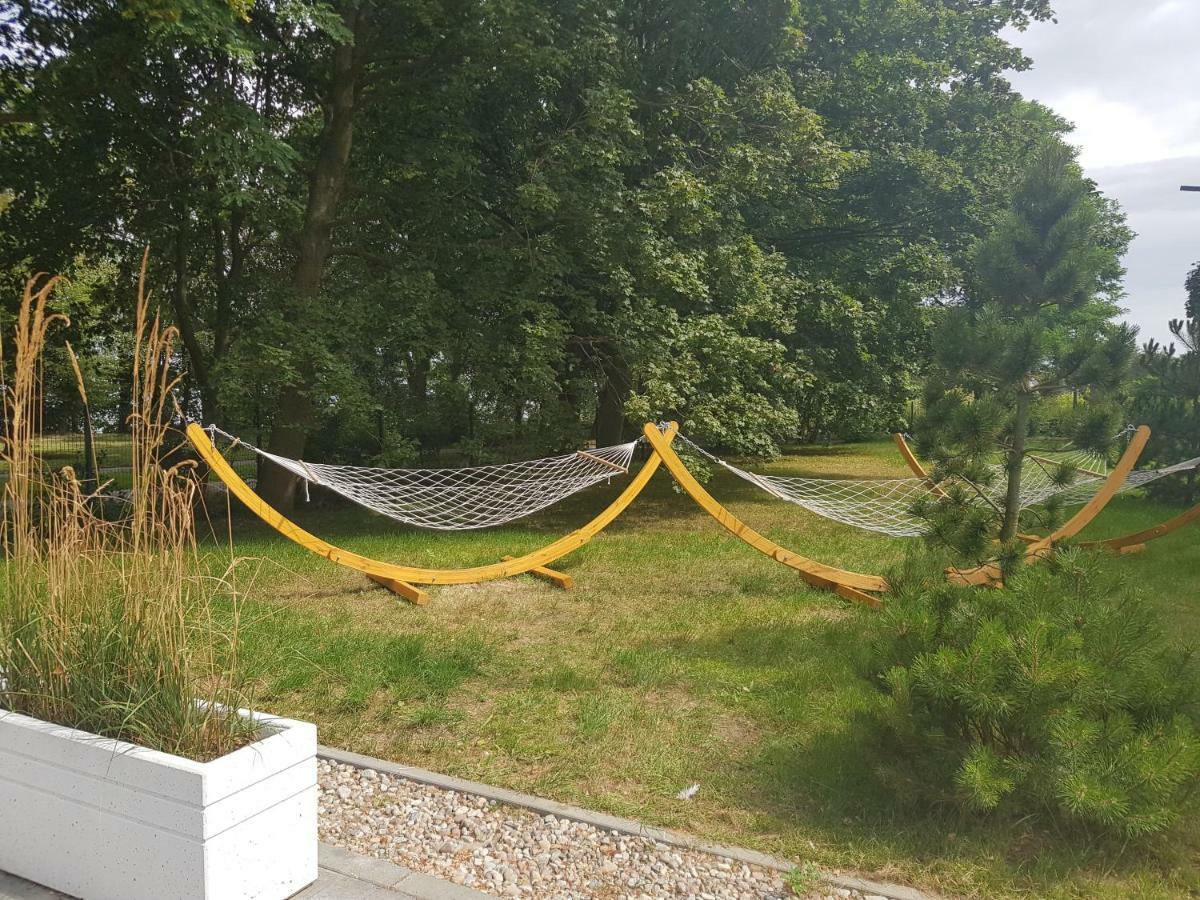 Apartament "Zloty Relaks" Tuz Przy Plazy Z Balkonem Z Widokiem Na Hel I Hamakami Puck Exterior photo